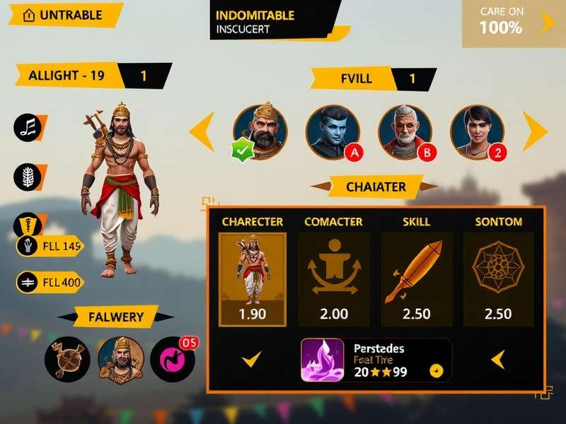 Indomitable Icon Indian festival event